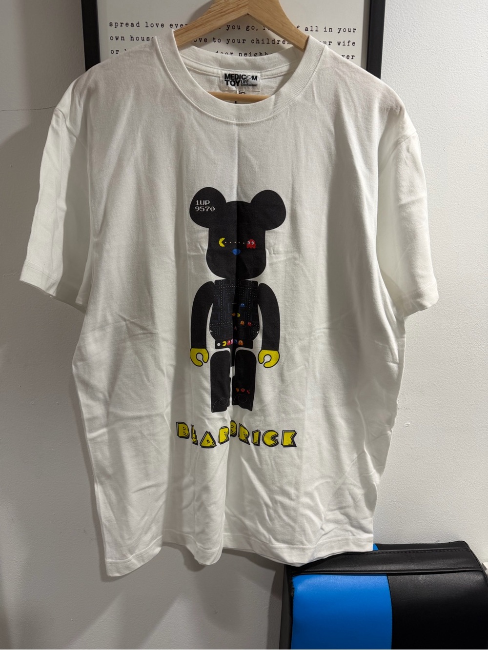 MEDICOM TOY Be@rbrick Graphic Tee in White